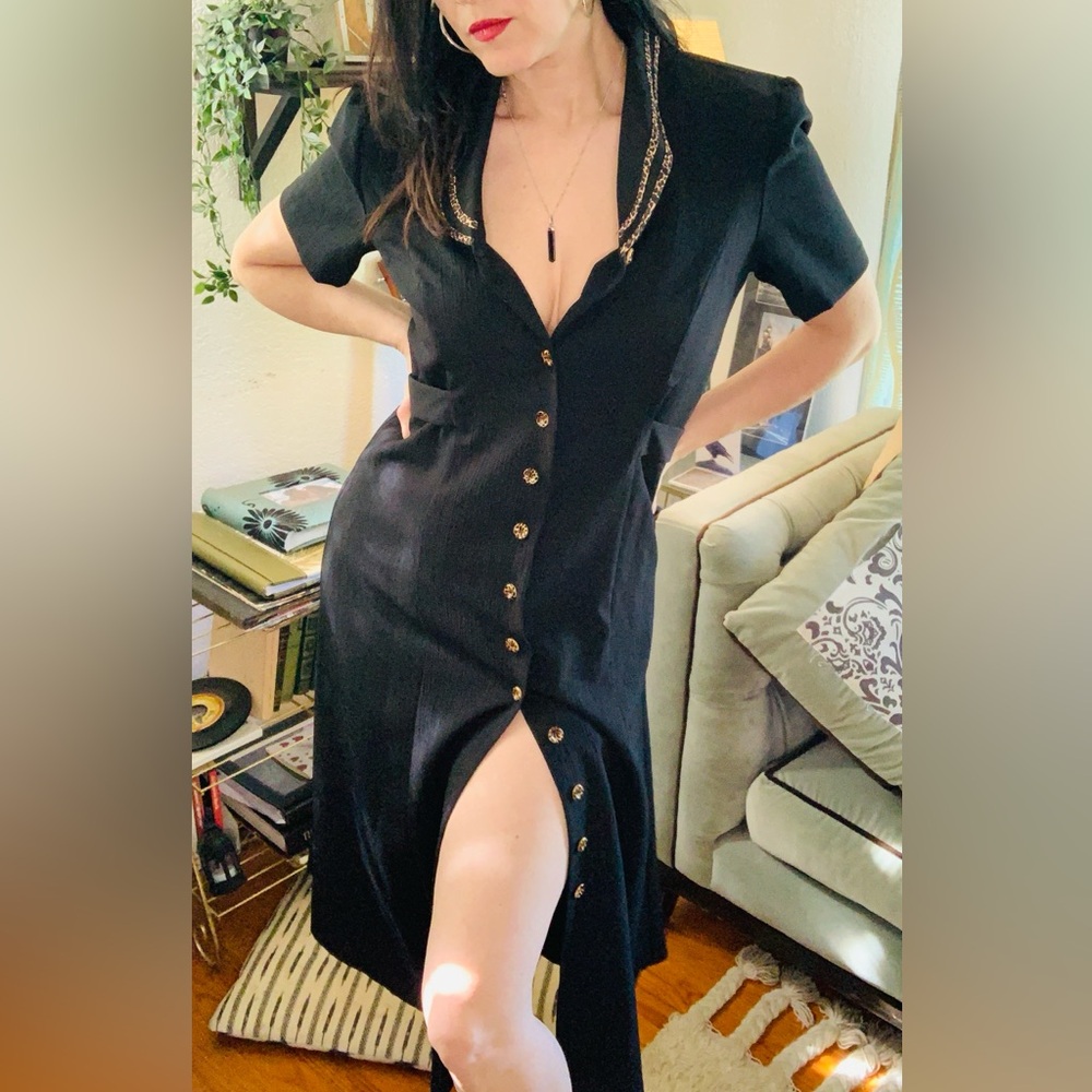 Amazing Vintage Button-Down Dress